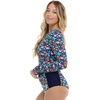image:imageBody Glove Womens Standard Maxim Crop Bikini Top SwimsuitVivid Fields Floral Print