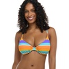 image:imageBody Glove Womens Solo Underwire Bikini Top Swimsuit with Adjustable 2Way Back DetailHarmony Colorblock