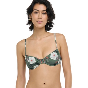 image:imageBody Glove Womens Alice Underwire Bikini Top with Sashtie BackAurora Blossom