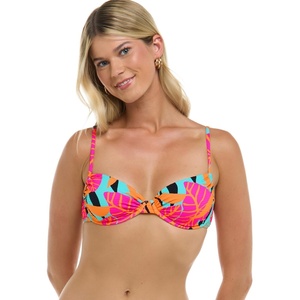 image:imageBody Glove Womens Alice Underwire Bikini Top with Sashtie BackCanopy Tropical Brights
