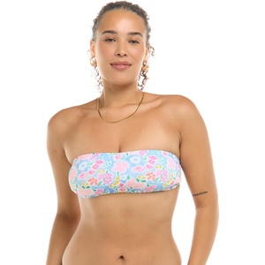 image:imageBody Glove Womens Kai Bandeau Bikini Top Swimsuit with Sashtie BackDaydream Reversible Floral