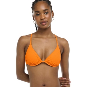 image:imageBody Glove Womens Patsy Underwire Bikini Top Swimsuit with Adjustable 2Way Back DetailComo Textured Orange