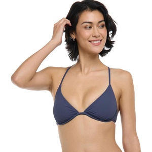 image:imageBody Glove Womens Patsy Underwire Bikini Top Swimsuit with Adjustable 2Way Back DetailDusk Ibiza Rib