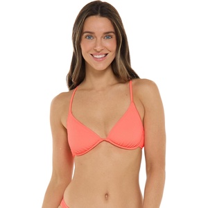 image:imageBody Glove Womens Patsy Underwire Bikini Top Swimsuit with Adjustable 2Way Back DetailSunkissed Ibiza Rib