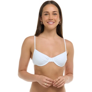 image:imageBody Glove Womens Smoothies Alice Solid Underwire Bikini Top with Sashtie BackApricot