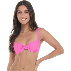 image:imageBody Glove Womens Smoothies Alice Solid Underwire Bikini Top with Sashtie BackSugar Plum