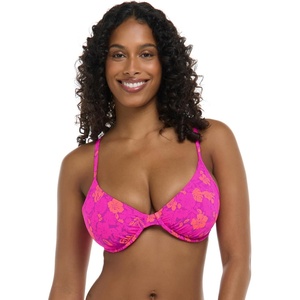 image:imageBody Glove Womens Solo Underwire Bikini Top Swimsuit with Adjustable 2Way Back DetailPuako Hawaiin Floral