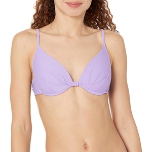 image:imageBody Glove Womens Standard Smoothies Greta Solid Molded Cup Underwire Push Up Bikini TopAkebi