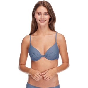 image:imageBody Glove Womens Standard Smoothies Greta Solid Molded Cup Underwire Push Up Bikini TopStorm