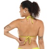 image:imageBody Glove Smoothies Baby Love Solid Molded Cup Triangle Push Up Bikini Top SwimsuitKey Lime
