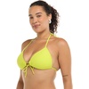 image:imageBody Glove Smoothies Baby Love Solid Molded Cup Triangle Push Up Bikini Top SwimsuitKey Lime