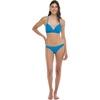 image:imageBody Glove Womens Smoothies Kerry Solid Twist Front Bikini Top Swimsuit with Adjustable 2Way Back DetailBlue Wave