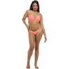 image:imageBody Glove Womens Smoothies Kerry Solid Twist Front Bikini Top Swimsuit with Adjustable 2Way Back DetailCoral