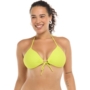 image:imageBody Glove Smoothies Baby Love Solid Molded Cup Triangle Push Up Bikini Top SwimsuitKey Lime
