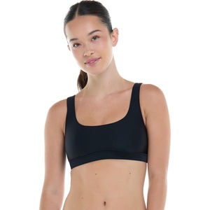 image:imageBody Glove Womens Star Support CrossOver Sports Bra Swimsuit Top with Multi Strap BackBlack