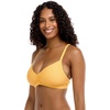 image:imageBody Glove Smoothies Drew Bikini Top SwimwearBody Glove Womens Standard Smoothies Drew Solid D  Dd  E  F Cup Underwire Bikini Top With Adjustable 2way Back Detail