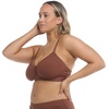image:imageBody Glove Smoothies Drew Bikini Top SwimwearBrown Ibiza Rib