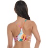 image:imageBody Glove Womens Alani Strappy Back Bikini Top SwimsuitHype Abstract Print