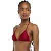 image:imageBody Glove Womens Smoothies DITA Solid Slider Triangle Bikini Top SwimsuitCranberry