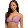 image:imageBody Glove Womens Smoothies Evelyn Solid Fixed Triangle Bikini Top Swimsuit with Adjustable 2Way Back DetailAkebi