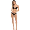 image:imageBody Glove Womens Smoothies Evelyn Solid Fixed Triangle Bikini Top Swimsuit with Adjustable 2Way Back DetailBlack