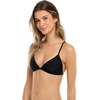 image:imageBody Glove Womens Smoothies Evelyn Solid Fixed Triangle Bikini Top Swimsuit with Adjustable 2Way Back DetailBlack