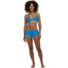 image:imageBody Glove Womens Smoothies Evelyn Solid Fixed Triangle Bikini Top Swimsuit with Adjustable 2Way Back DetailBlue Wave