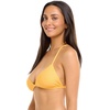 image:imageBody Glove Womens Smoothies Evelyn Solid Fixed Triangle Bikini Top Swimsuit with Adjustable 2Way Back DetailCanary