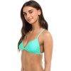 image:imageBody Glove Womens Smoothies Evelyn Solid Fixed Triangle Bikini Top Swimsuit with Adjustable 2Way Back DetailSea Mist