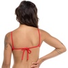 image:imageBody Glove Womens Smoothies Evelyn Solid Fixed Triangle Bikini Top Swimsuit with Adjustable 2Way Back DetailTrue