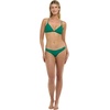 image:imageBody Glove Womens Smoothies Evelyn Solid Fixed Triangle Bikini Top Swimsuit with Adjustable 2Way Back DetailViridian Green