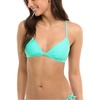 image:imageBody Glove Womens Smoothies Evelyn Solid Fixed Triangle Bikini Top Swimsuit with Adjustable 2Way Back DetailSea Mist