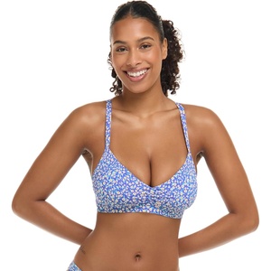 image:imageBody Glove Womens Drew Bikini Top Swimsuit with Adjustable 2Way Back DetailBellium Ditsy Floral