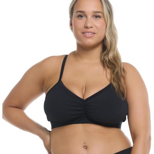 image:imageBody Glove Womens Drew Bikini Top Swimsuit with Adjustable 2Way Back DetailBlack
