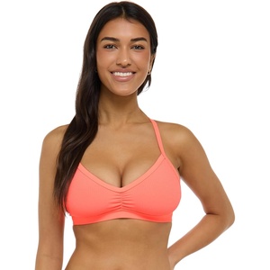 image:imageBody Glove Womens Drew Bikini Top Swimsuit with Adjustable 2Way Back DetailSunkissed Ibiza Rib