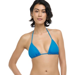 image:imageBody Glove Womens Smoothies DITA Solid Slider Triangle Bikini Top SwimsuitBlue Wave