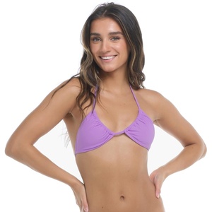 image:imageBody Glove Womens Smoothies DITA Solid Slider Triangle Bikini TopAkebi