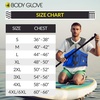 image:imageBody Glove Cove Fishing Vest  Unisex Nylon Fishing Life Jacket with 2 Pockets  USCG and Transport Canada Approved Adult Life Vest for Boating Fishing Kayaking Rafting  GraySapphire  2XL