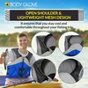 image:imageBody Glove Cove Fishing Vest  Unisex Nylon Fishing Life Jacket with 2 Pockets  USCG and Transport Canada Approved Adult Life Vest for Boating Fishing Kayaking Rafting  GraySapphire  2XL