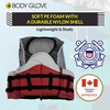 image:imageBody Glove Cove Unisex Nylon Fishing Vest  Adult Water Fishing Jacket Vest for Sports Boat Kayak Paddling Use and Safety Sports Vests for Men and WomenMedium