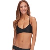 image:imageBody Glove Standard Smoothies Alani Solid Strappy Back Bikini Top for WomenBlack