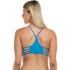 image:imageBody Glove Standard Smoothies Alani Solid Strappy Back Bikini Top for WomenBlue Wave