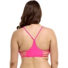 image:imageBody Glove Standard Smoothies Alani Solid Strappy Back Bikini Top for WomenBubble Gum