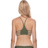 image:imageBody Glove Standard Smoothies Alani Solid Strappy Back Bikini Top for WomenCactus