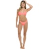 image:imageBody Glove Standard Smoothies Alani Solid Strappy Back Bikini Top for WomenCoral