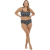 image:imageBody Glove Womens ARO Bralette Bikini Top SwimsuitBlack Abloom Floral