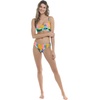 image:imageBody Glove Womens ARO Bralette Bikini Top SwimsuitCuracao Tropical