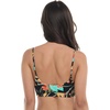 image:imageBody Glove Womens ARO Bralette Bikini Top SwimsuitHamoa Black Floral Print