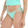 image:imageBody Glove Womens Blair LowRise TieSide Bikini Bottom Swimwear  Minimal Coverage Adjustable FitSea Mist