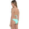 image:imageBody Glove Womens Claire Onepiece Swimsuit  VNeck Ruched Back Adjustable Tie Cheeky CoverageSea Mist